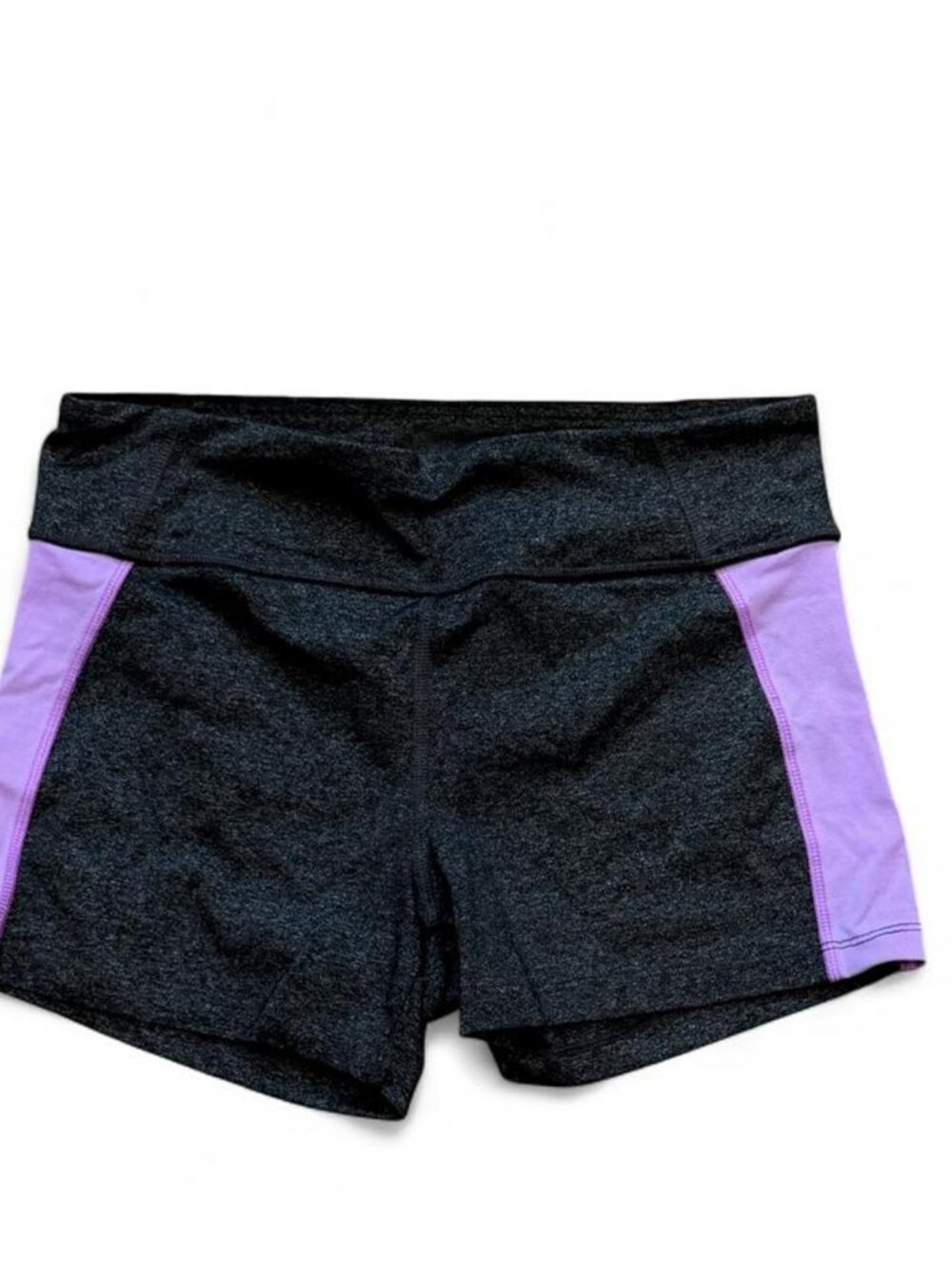 Forever 21 Black & Purple Athletic Shorts XS